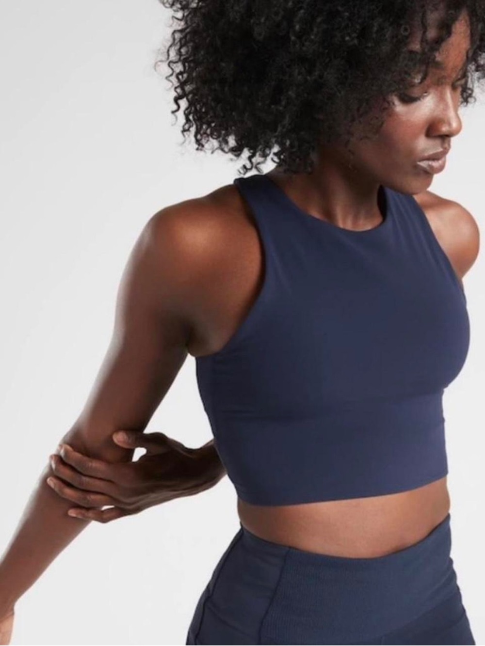 Athleta Purpose Crop Bra A-C
